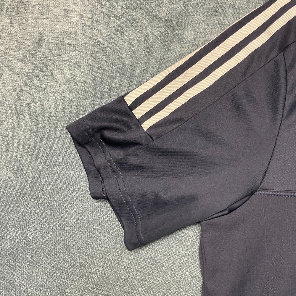 Adidas Sportswear Soccer Jersey Mens Medium Navy Blue Logo Short Sleeve Summer - Picture 5 of 12